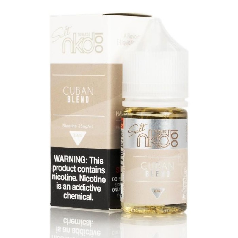 Naked 100 Salt Cuban Blend 30mL