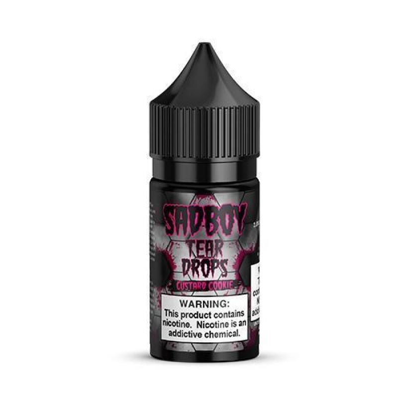 SadBoy Tear Drops Custard Cookie Salt 30mL