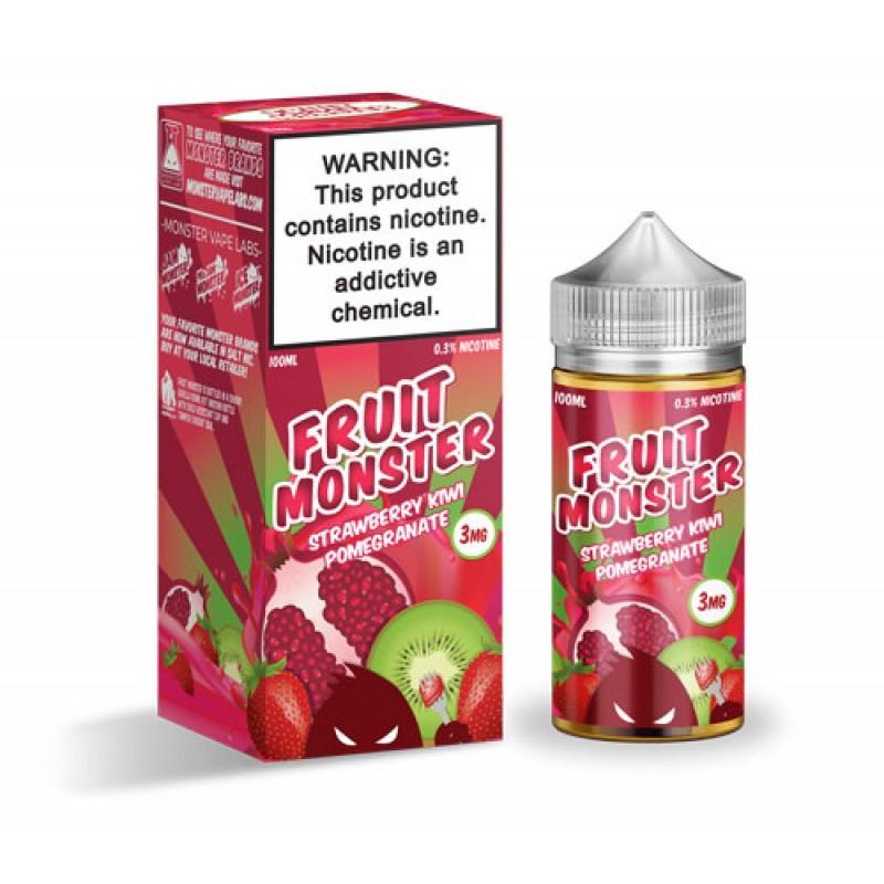 Fruit Monster Strawberry Kiwi Pomegranate 100mL