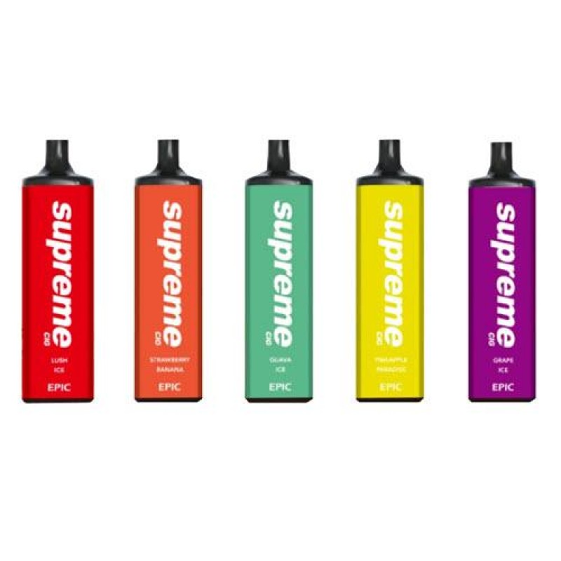 Supreme Epic Disposable Vape Device - 3PK