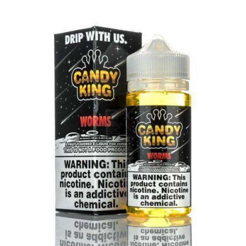 Candy King Sour Worms 100mL
