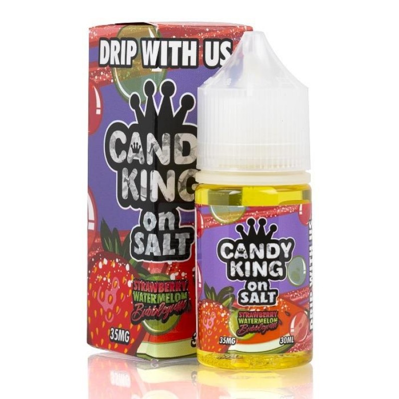 Candy King on Salt Bubblegum Strawberry Watermelon...