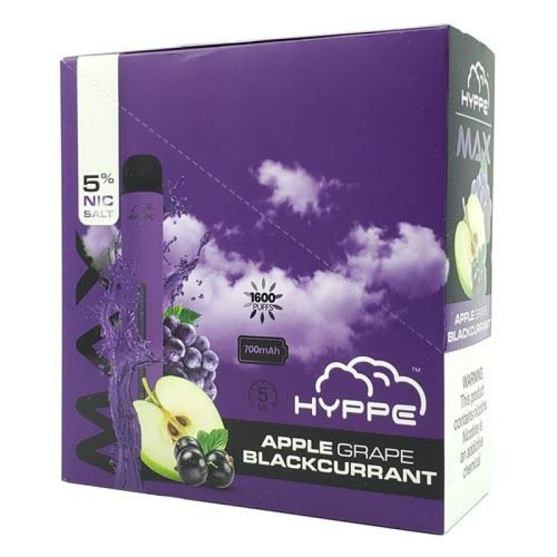 Hyppe Max Disposable Vape Device - 10PK