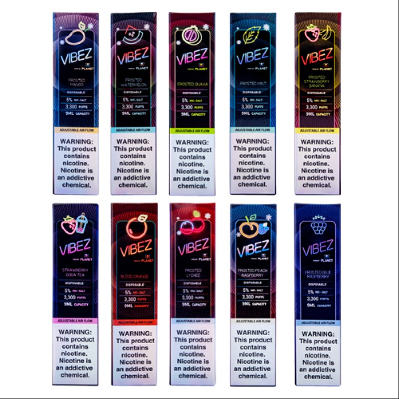 VIBEZ Disposable Vape Device - 10PK