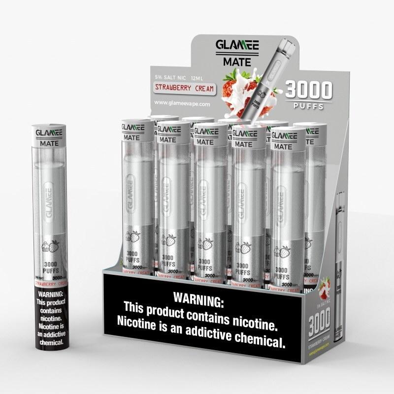 Glamee Mate Disposable Vape Device - 6PK