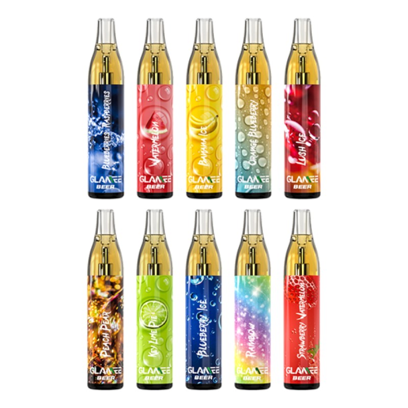 Glamee Beer Disposable Vape Device - 6PK