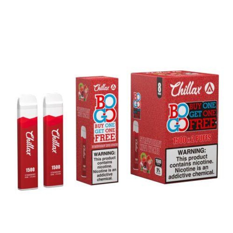 Chillax Disposable Vape Device - 6 Boxes