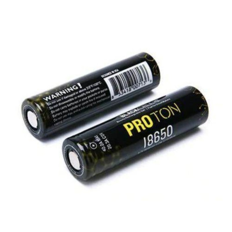 Blackcell 18650 Proton Battery - 2PK