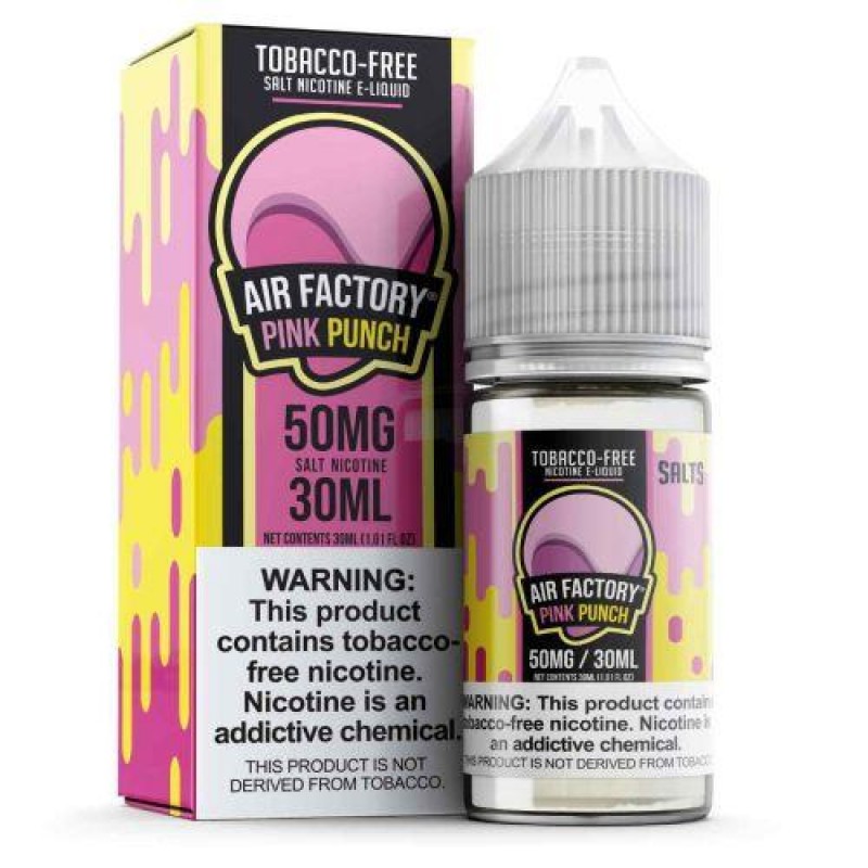 Air Factory Pink Punch Salts Tobacco Free Nicotine 30mL