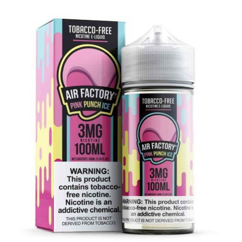 Air Factory Pink Punch Ice Tobacco Free Nicotine 100mL