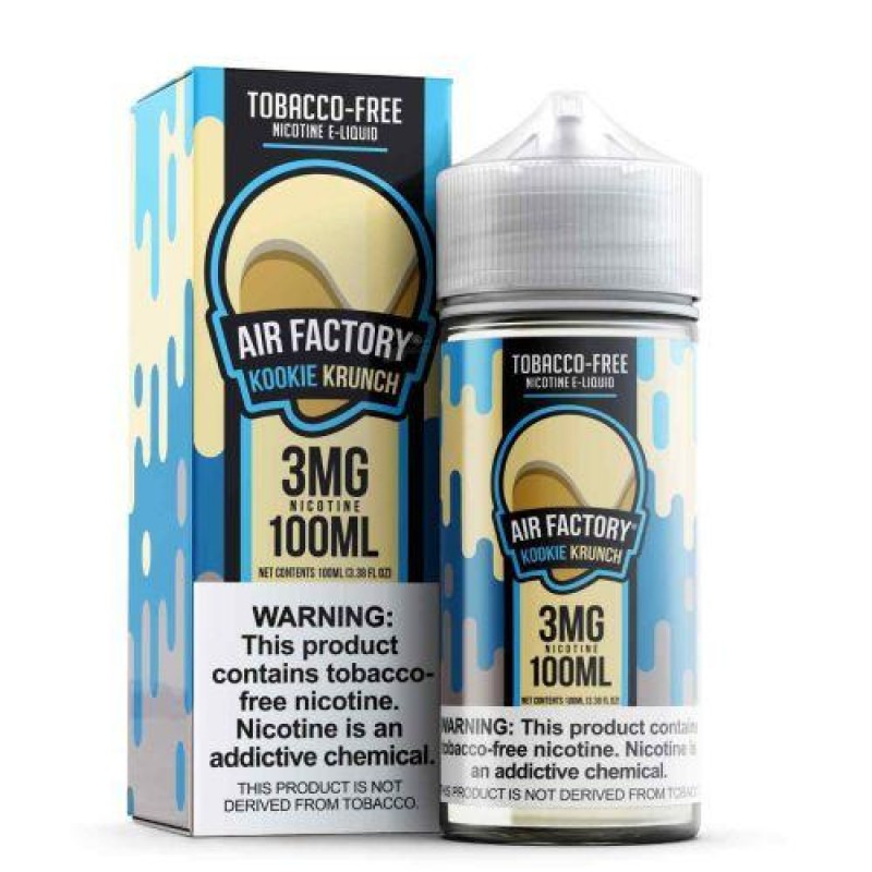 Air Factory Kookie Krunch Tobacco Free Nicotine 10...